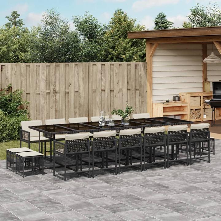Produktbild vidaXL Garten Essgruppe (330 x 106 x 73 cm)