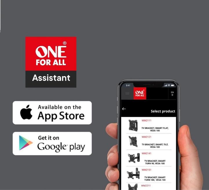 Immagine prodotto One for All WM 6254 (Muro, 25 kg, 13" - 43")