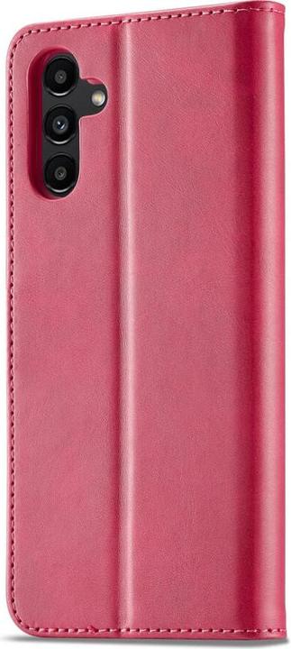 Produktbild LC.Imeeke Galaxy A35 - Leder Etui Hülle pink (Samsung Galaxy A35)