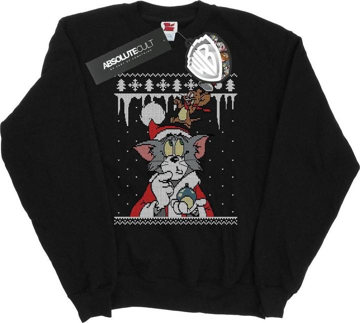 Produktbild Tom & Jerry Christmas Fair Isle Sweatshirt (L)