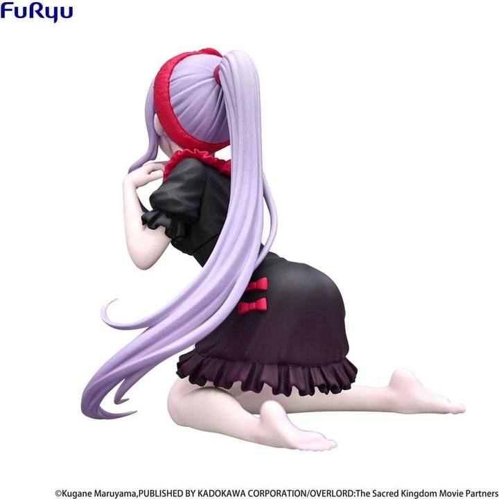 Actual product image Furyu Overlord Noodle Stopper PVC Statue Shalltear Loungewear Ver. 9 cm