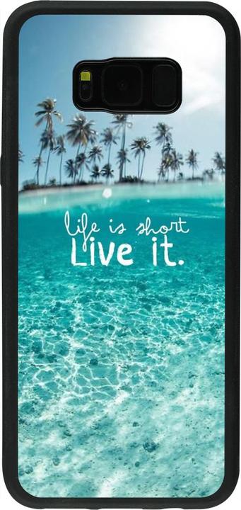 Image du produit PhoneLook Coque Silicone rigide noir Summer 18 24 (Samsung Galaxy S8+)