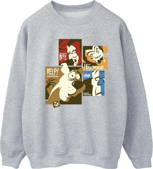 Immagine prodotto Scooby Doo Felpa Volti Quadrati Donna (XXL)