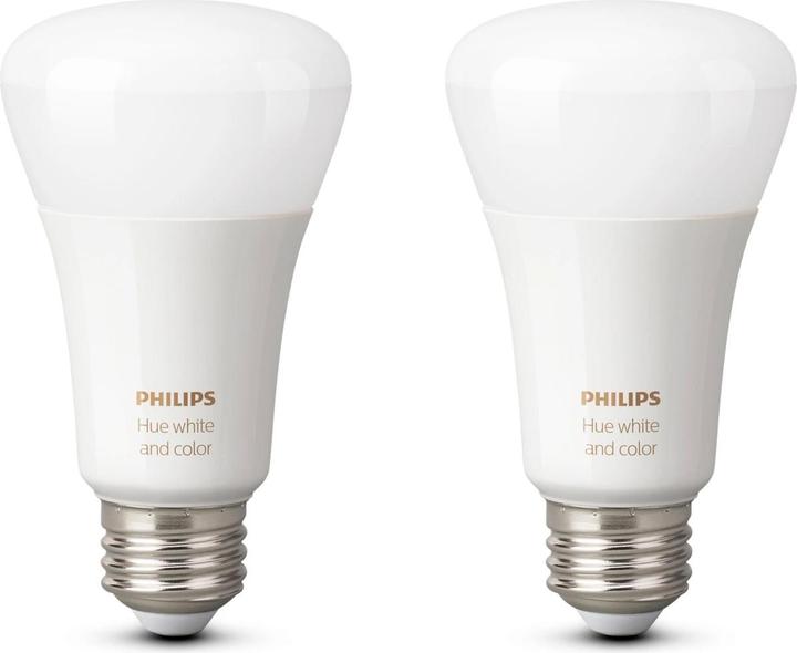 Philips Hue White & Color Ambiance Extension (E27, 806 lm, 2 x)