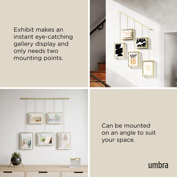 Actual product image Umbra Exhibit Picture Frame (13 x 18 cm, 10 x 15 cm, 20 x 25 cm)