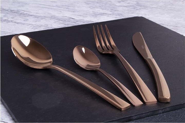 Produktbild BerlingerHaus Besteckset Metallic Line Rosegold 16-teilig (16 Stück, Besteck Set)