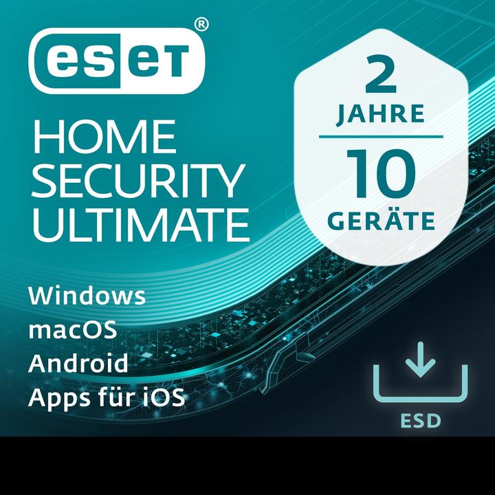 Immagine prodotto ESET ESD HOME Security Ultimate 10 Utenti 2 Anni (10 Utente)