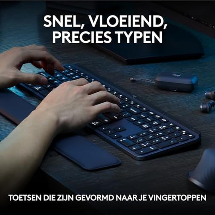 Actual product image Logitech MX Keys S Combo (Eng. Int., Wireless)