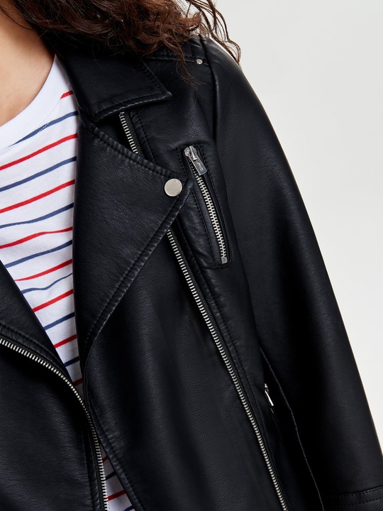 Actual product image Only Faux leather jacket (34)