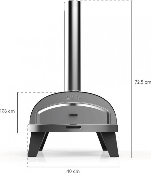 Produktbild Ziipa Pizza Oven Leisteen (Pizzaofen Holz)