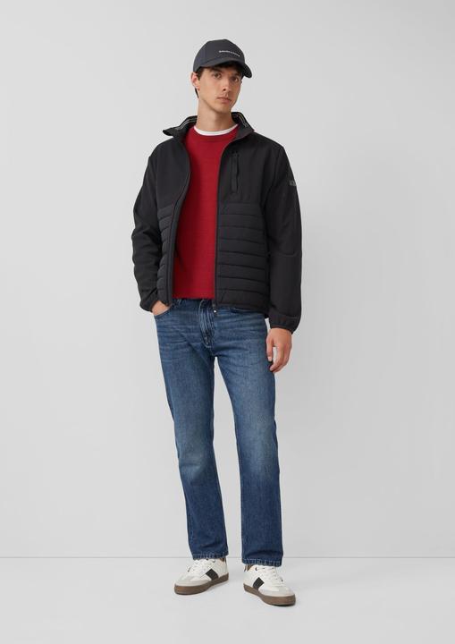 Produktbild s.Oliver Strickpullover Strickpullover aus Baumwolle mit Raglanärmeln (3XL)