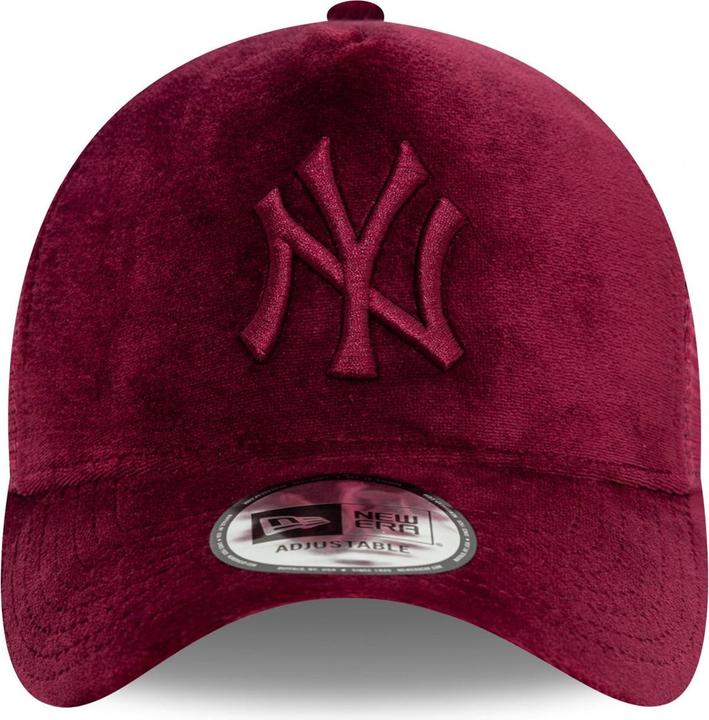 Immagine prodotto New Era Trucker Damen Cap - Velour New York Yankees Maroon