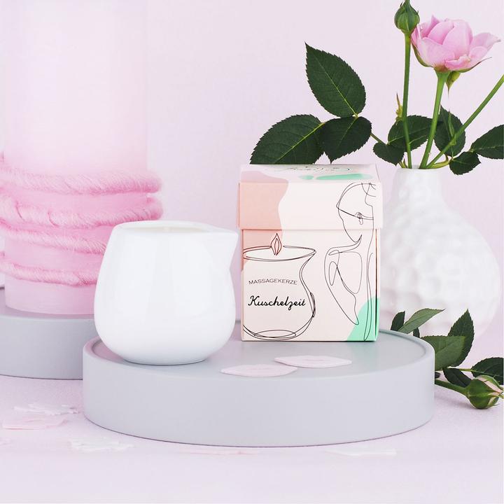 Produktbild BadeFee Massagekerze Kuschelzeit