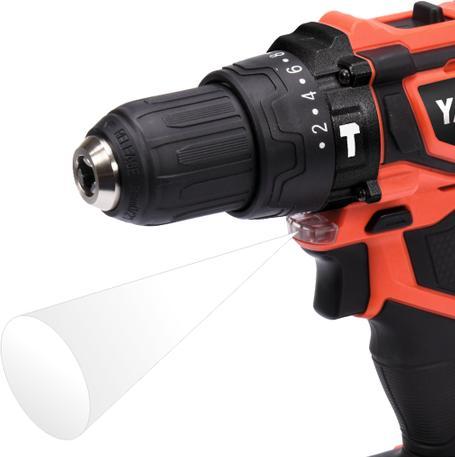 Produktbild Yato Cordless drill YT-82782 18V 2Ah Li-Ion