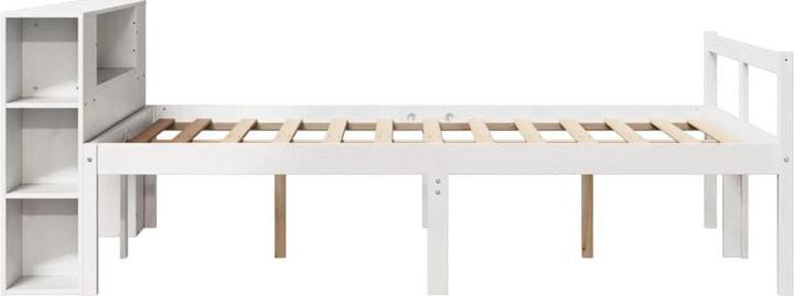 Image du produit vidaXL Bett mit Regal (135 x 190 cm)