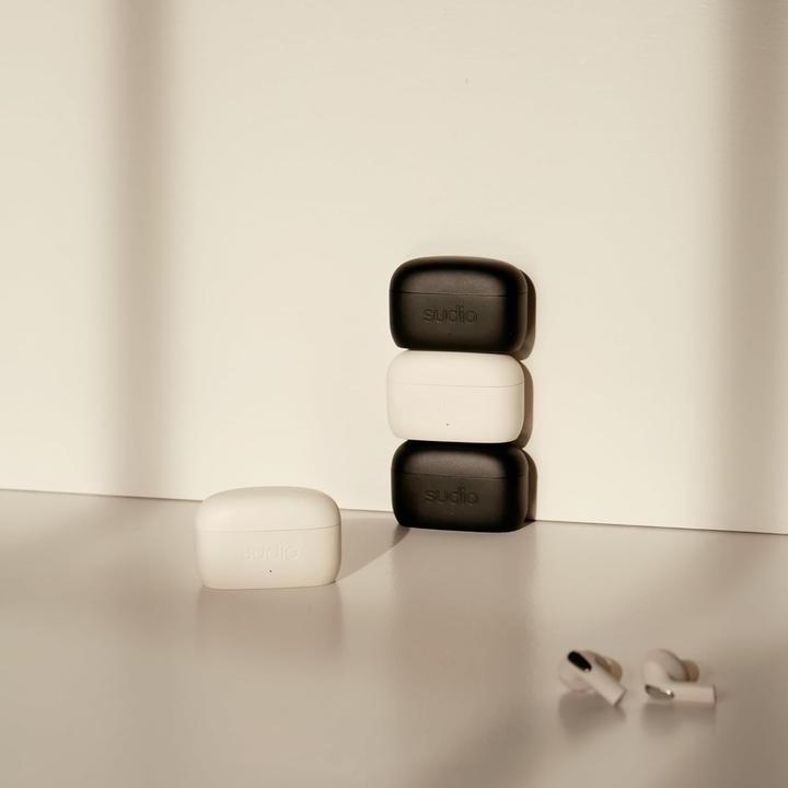 Actual product image Sudio E3 White (ANC, 6.50 h, Wireless)