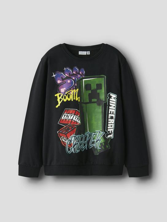 Produktbild Name it Nkmdai Minecraft Nreg Sweat Bru Noos Bfu (116)