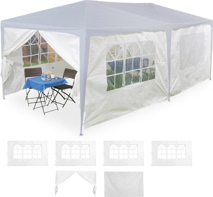 Actual product image Relaxdays 6x pavilion side wall (300 cm, 0.10 cm)