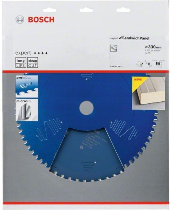 Produktbild Bosch Professional Zubehör Kreissägeblatt Expert for Sandwich Panel, 330 x 30 x 2,6 mm, 54