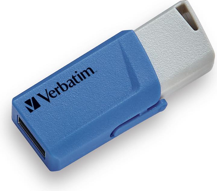 Productafbeelding Verbatim USB-stick 2x 32GB 3.2 Store'n Click Gen1 rood/blauw extern verkooppunt (32 GB, USB-A)