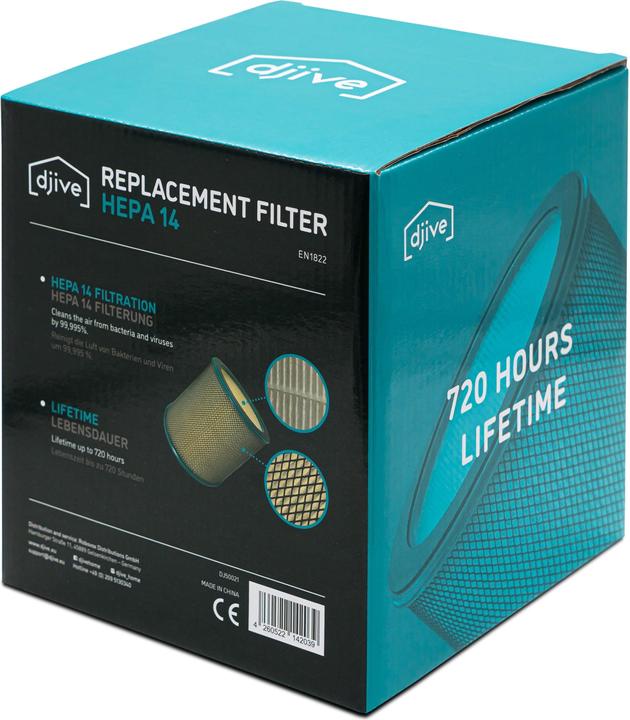 Productafbeelding Djive HEPA-14 vervangingsfilter voor ARC (1 x)
