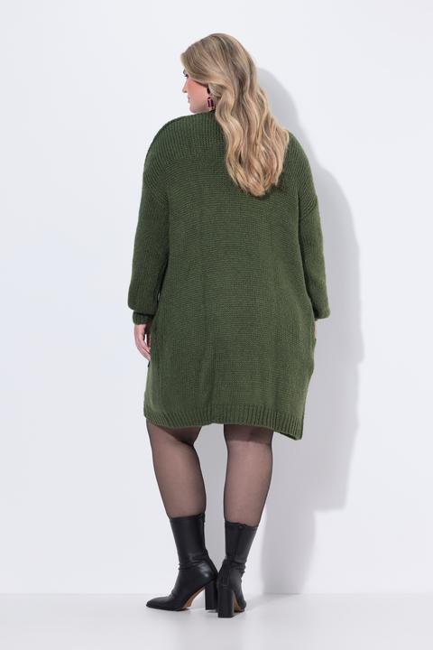 Image du produit Miamoda Cardigan long, coupe Straight Fit, fleurs brodées (50, 52)