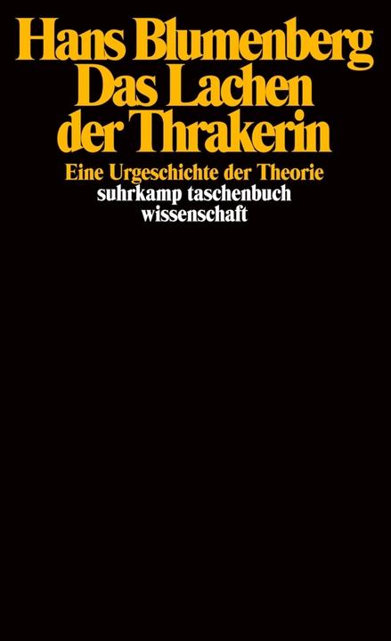 Produktbild Das Lachen der Thrakerin (Deutsch, Hans Blumenberg, 1987)