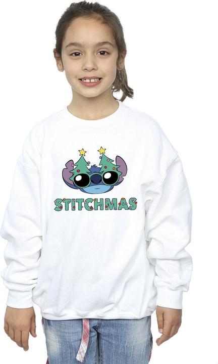 Produktbild Disney Lilo & Stitch Stitchmas Glasses Sweatshirt Mädchen (128)