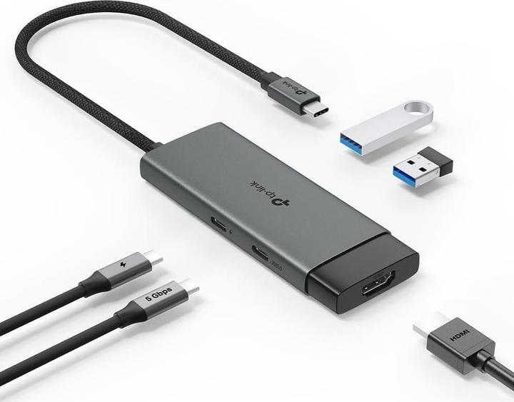 Produktbild TP-Link USB TYPE-C 5-PORT HUB (USB-C, 5 Ports)