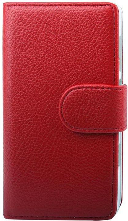 Produktbild König Design Schutzhülle Case (Flip Quer) für Handy Nokia Lumia 928 rot (Nokia Lumia 928)