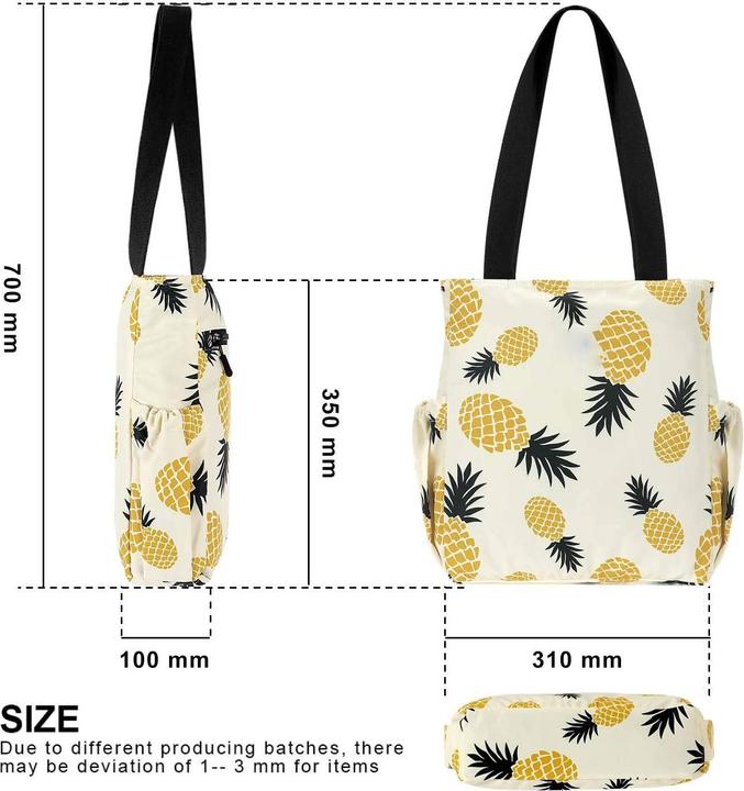 Produktbild Only-Bags.Store Mode Handtasche mit Reissverschluss Casual Umhängetasche Umhängetasche Grosse Einkaufstasche