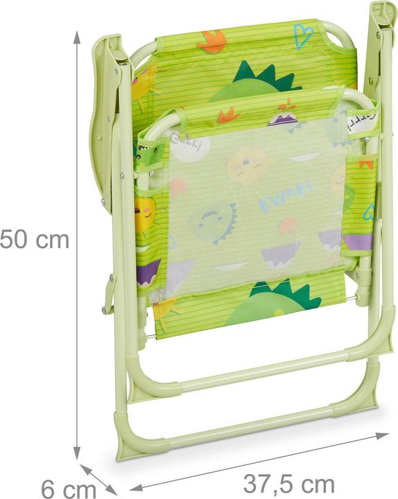 Actual product image Relaxdays Kinder Klappstuhl mit Motiv (High chair)