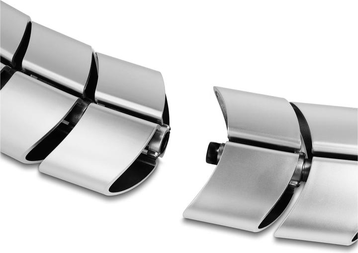 Actual product image Delock Cable duct height adjustable 0.74 m x 75 mm Silver (Duct, 74 cm)