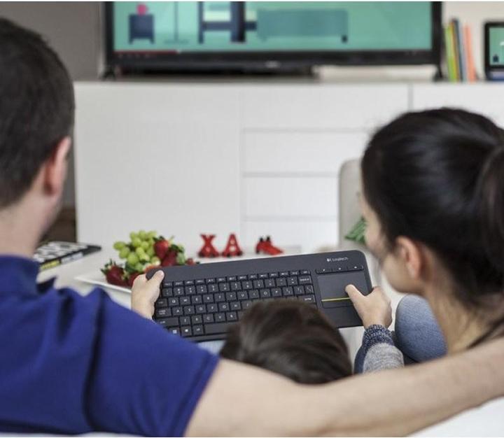 Produktbild Logitech K400 Plus (US, Kabellos)