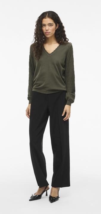 Image du produit Vila VIEMI V-Ausschnitt Strickpullover (L)