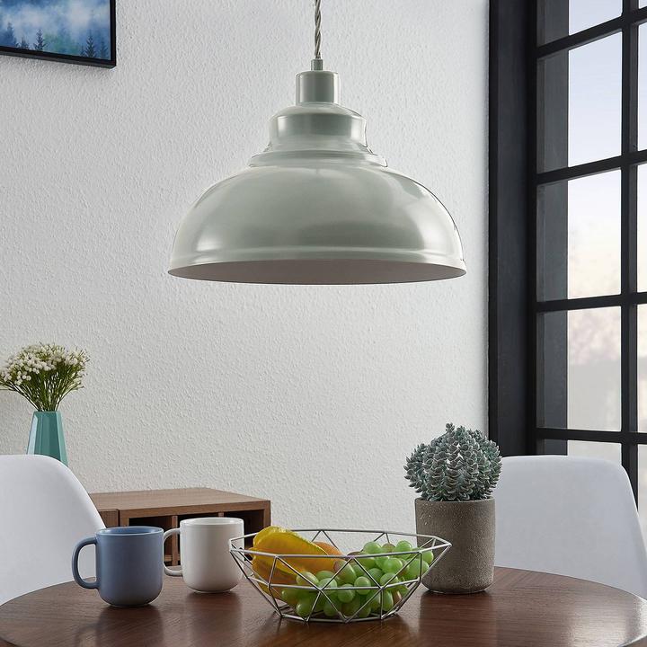 Produktbild Lindby Albertine Pendelleuchte Light Blue (E27)