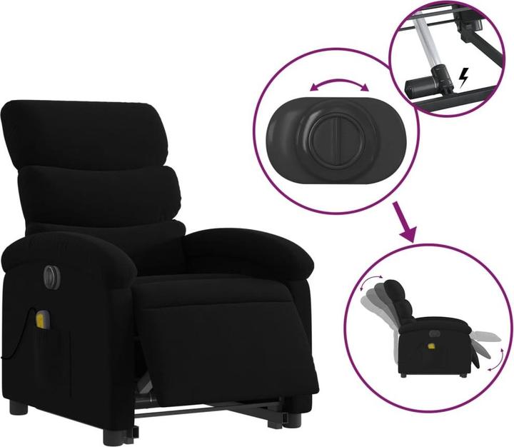 Produktbild vidaXL Massagesessel mit Aufstehhilfe