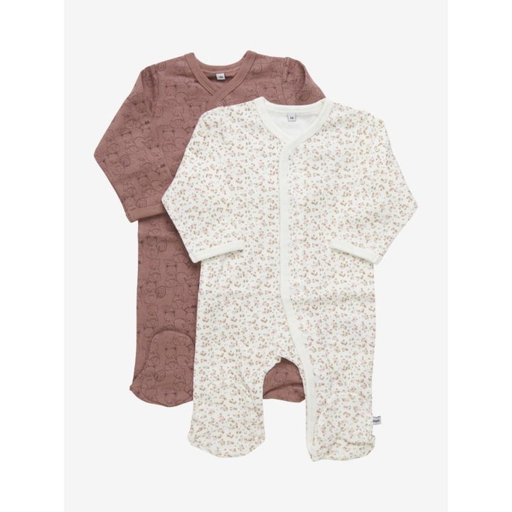 Actual product image Pippi Romper Set of 2 Burlwood Gr. 74 (74)
