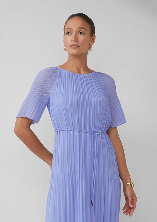 Actual product image S.Oliver Kleid Plissiertes Chiffon-Kleid mit Raglanärmeln (44)