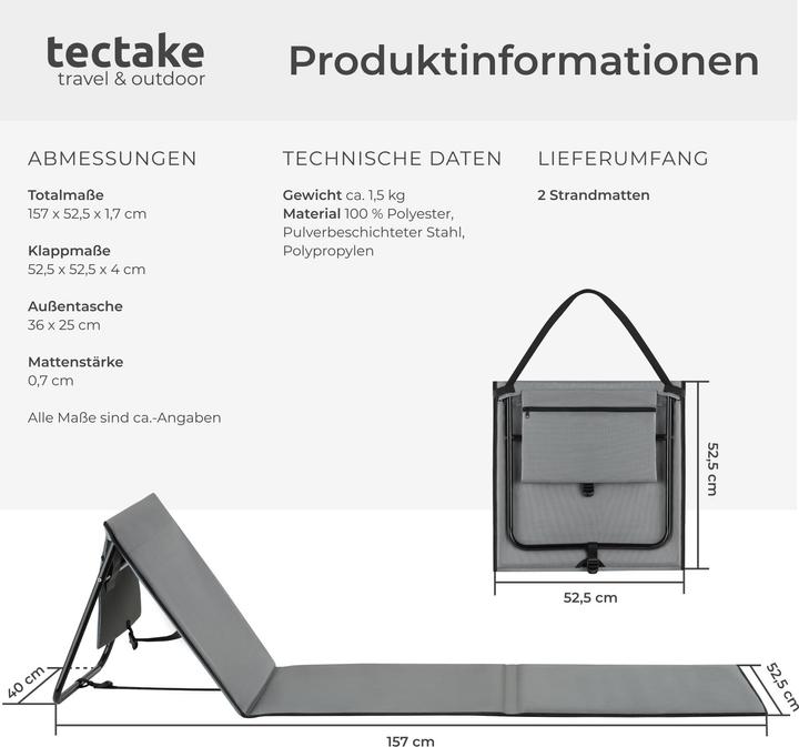 Actual product image tectake Mina (157 cm)
