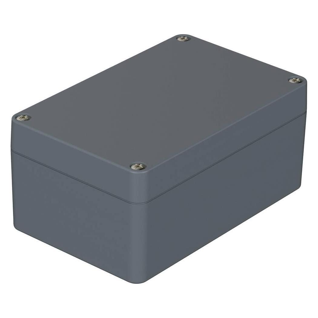 Bopla Behuizing polyamide 125x80x57mm (Huisvesting), Elektronica benodigdheden + Behuizing, Zilver