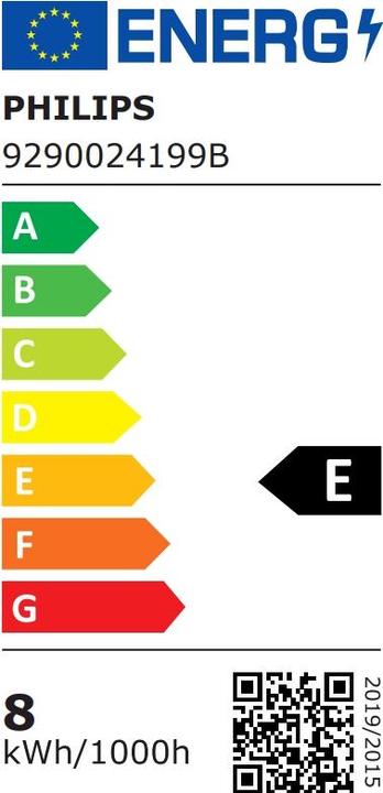 Etichetta energetica Philips Lampada CorePro LEDtube HF 600mm 8W 840 T8 G (G13, 8 W, 900 lm, 10 x, E)