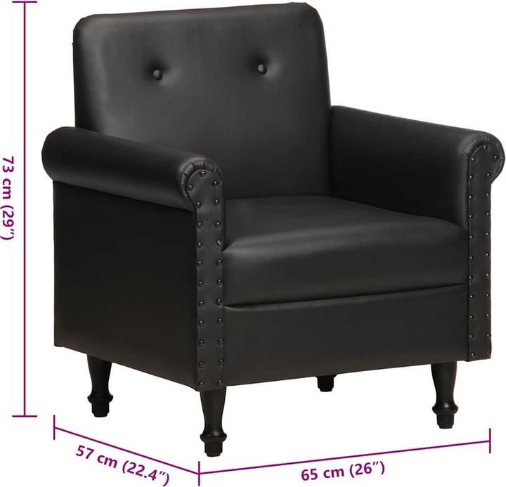 Actual product image vidaXL Sessel