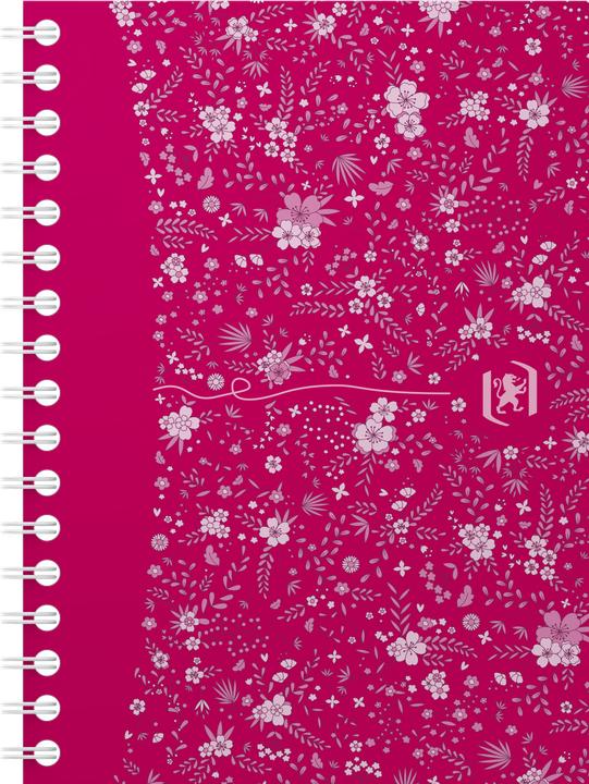 Image du produit Oxford FORME FLORAL - Bloc-notes (A6, Quadrillé)