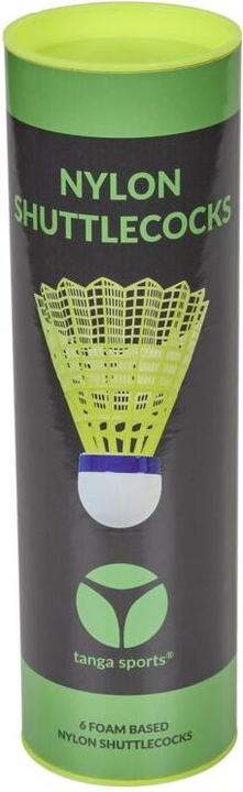 Actual product image Tanga Sports ® Badmintonball, 6 Stk.