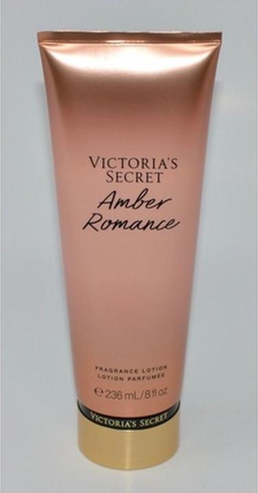 Actual product image Victoria's Secret Amber Romance Fragrance Lotion Body Hand Cream 8oz (Body lotion, 236 ml)
