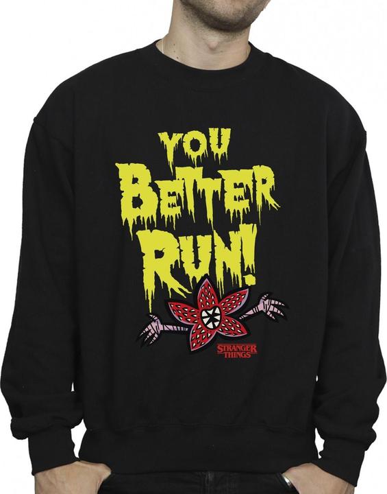 Image du produit Netflix - Sweat STRANGER THINGS YOU BETTER RUN - Homme (4XL)
