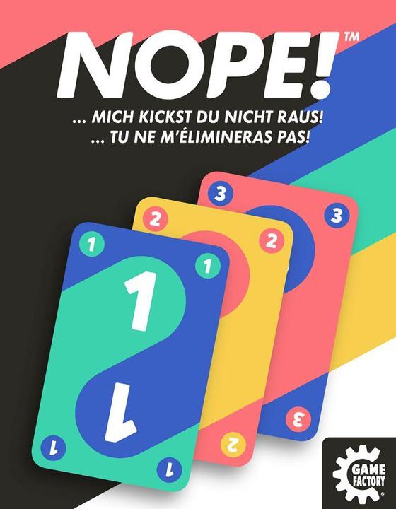 Produktbild Game Factory Nope! (Deutsch, Französisch, Englisch)