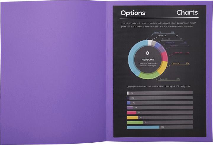 Actual product image Exacompta Collection folders - File covers (A4, 10 x)