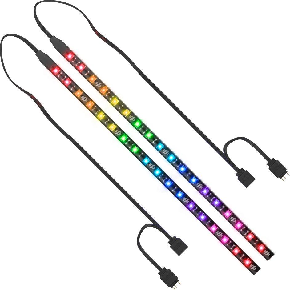 Silentium PC Aurora Stripes ARGB (RGB), Modding Beleuchtung